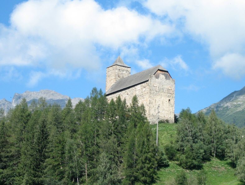 Riom Castle, Switzerland, Switzerland